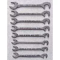 Wrench Set - Open End Midget - 8 Pc