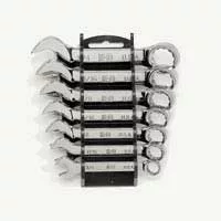 Wrench Set - Combination 7Pc Extra-Short Full Polish