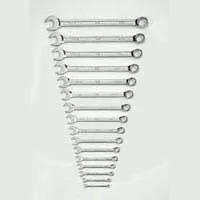 Wrench Set - Combination 16 Pc Hi-Polish