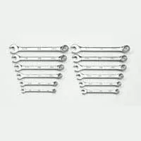 Wrench Set - Combination 12 Pc SAE/Metric - Full Polish