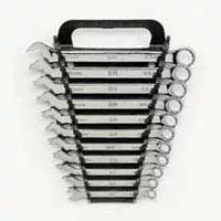 Wrench Set - Combination Metric 11 Pc Hi-Polish