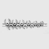 3/8 In Dr Flarenut Crowfoot Wrench Set - 11 Pc