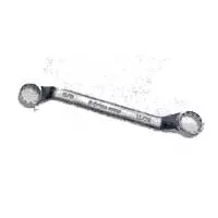12 Pt 45 Deg Deep Offset Short Box End Wrench - 7/16 In x 1/2 In