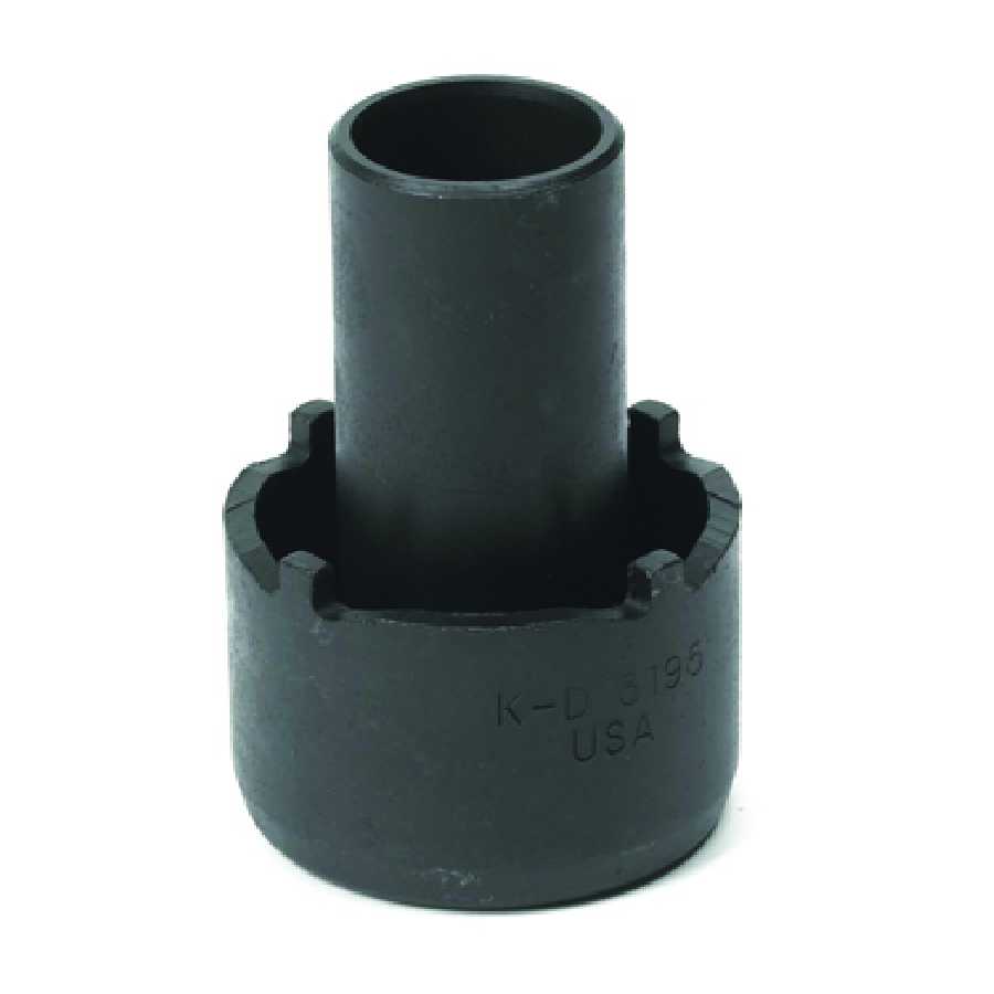 1/2" DRIVE 4-LUG 2 & 4WD SPINDLE NUT SOCKET WITH EXTENSION 1/2 T
