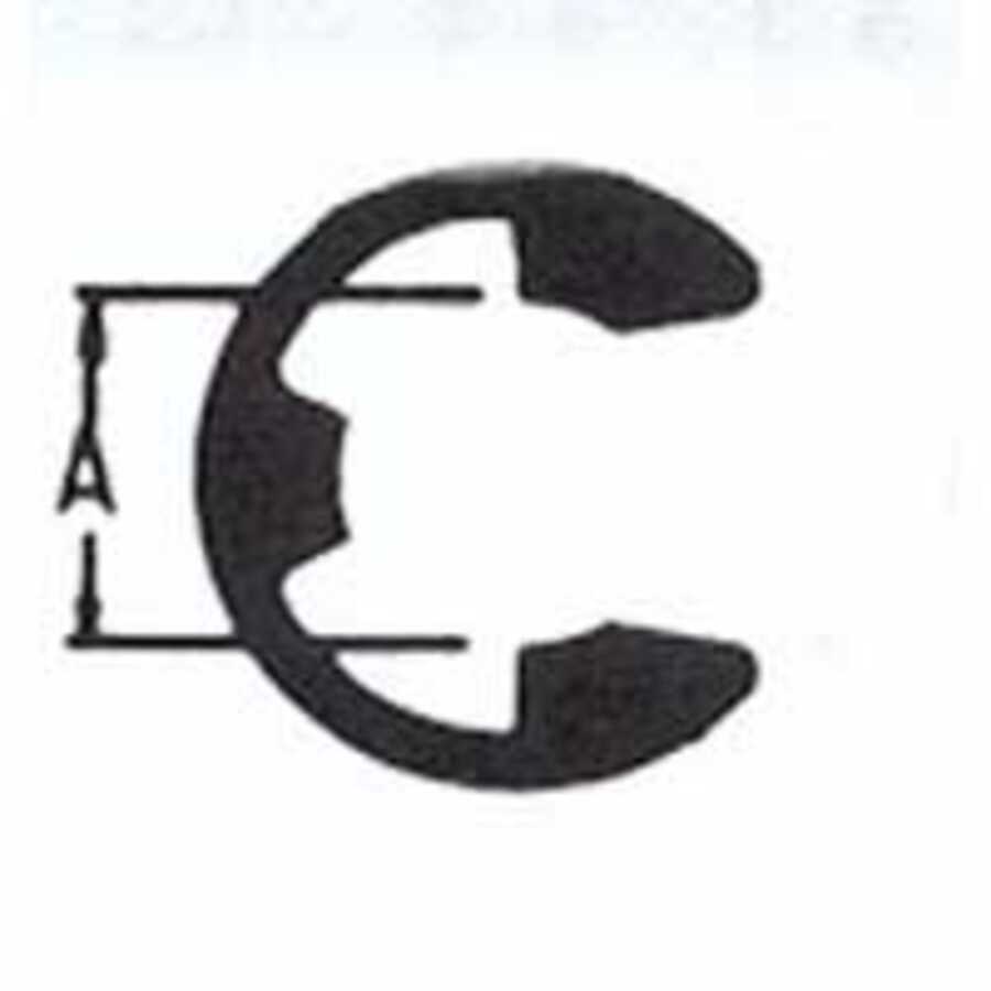 Snap Ring E-Ring Reinforced 20 Pk 1/4 Inch