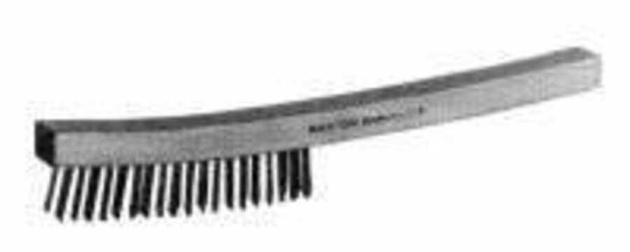 Wire Scratch Brush - Curved Handle