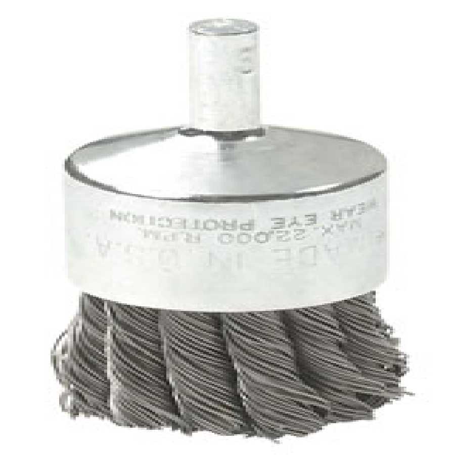 Knot-Type Wire End Brush - 1 In