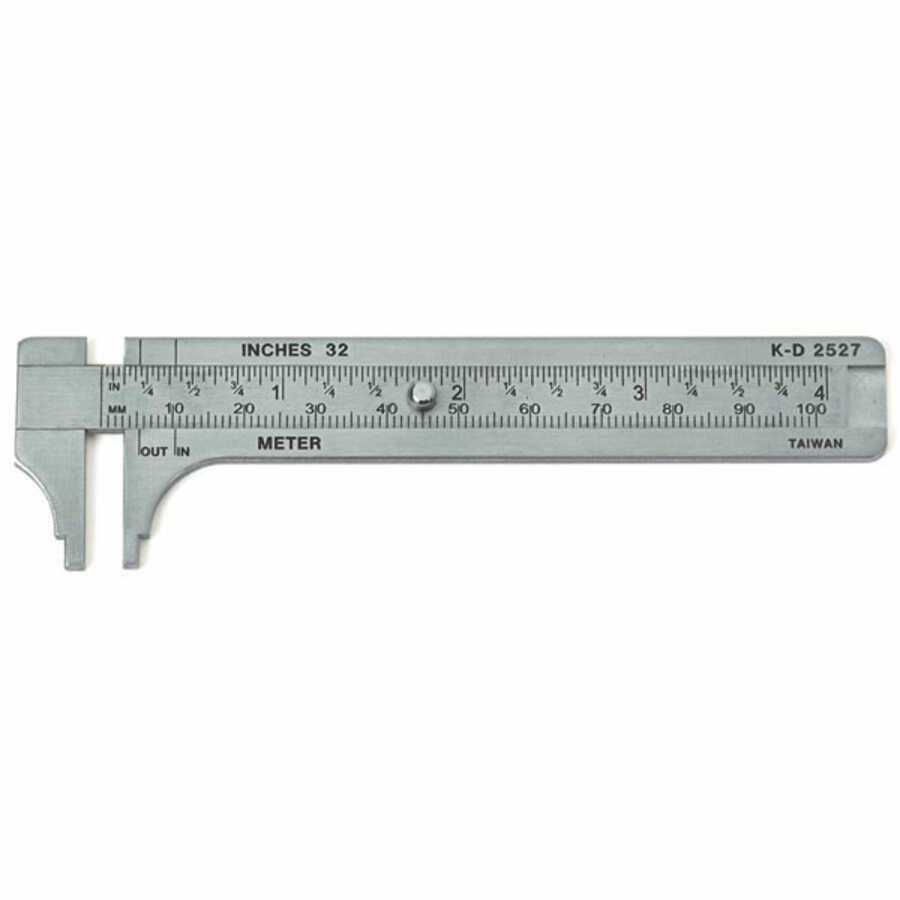 Stainless Steel Pocket-Slide Caliper - 4 In