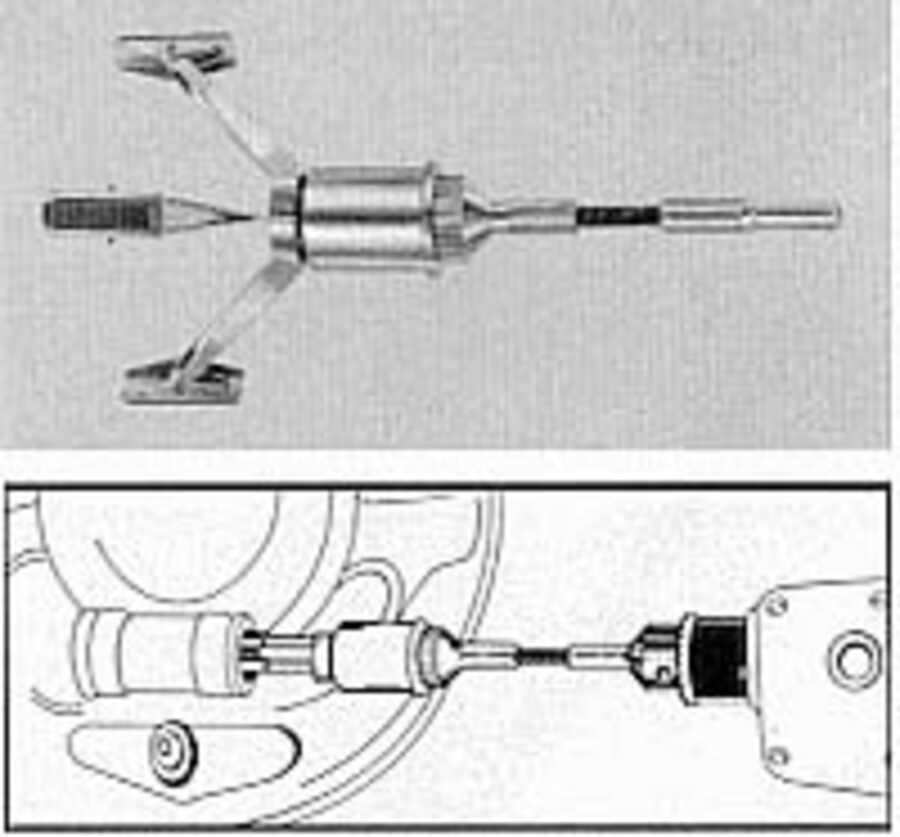 3-Legged Brake Cylinder Hone - 13/16 to 2-3/4 In