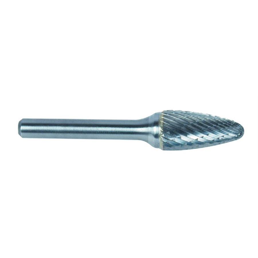 n/a 1/2 In Tree-Shaped Bur - Pointed Nose - 1/4 In Shank