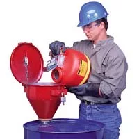Funnel w/ 6 In Flame Arrester Funnel w/ 6 In Flame Arrester