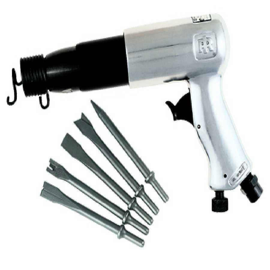 Air Hammer Kit w/ 5 Chisels
