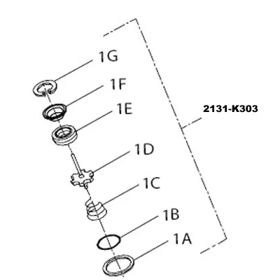sup Inlet Parts Kit 2131 Series
