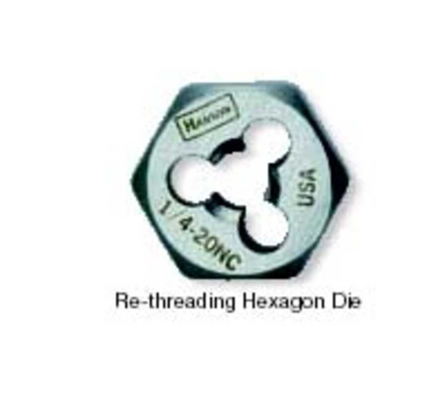 Rethreading Hex Die 7/16In -14 NC - Right Hand