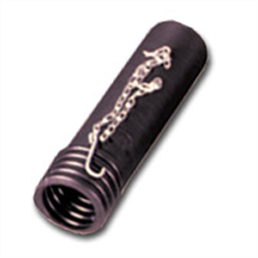 3-Inch Straight Tailpipe Adapter with Hook & Chain F300