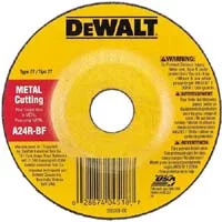 Masonry Metal Wheel - 4 x 1/8 x 5/8 In