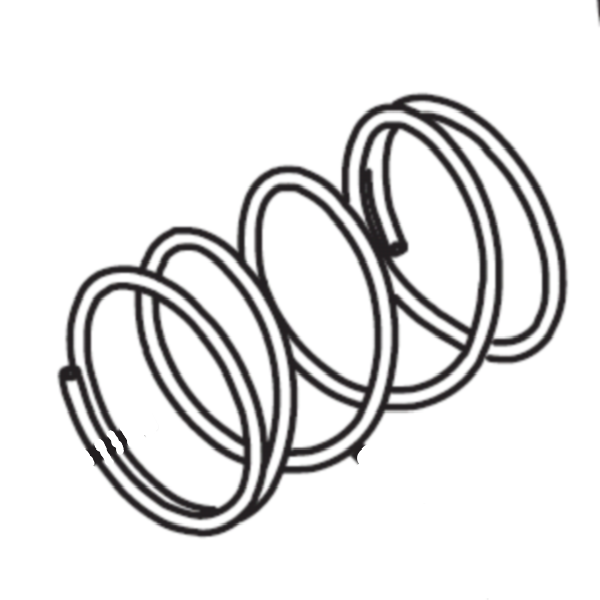 Chicago Pneumatic Parts | CA048414 | Chicago Pneumatic CA048414 Spring Replacement Part