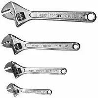 Adjustable Wrench - 4-Pc Set Adjustable Wrench - 4-Pc Set