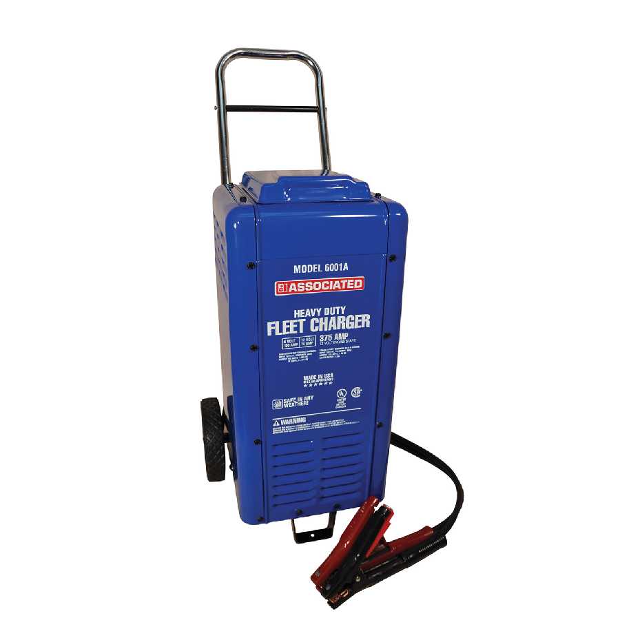 6/12 Volt Heavy Duty Commercial Battery Charger 300 Amp