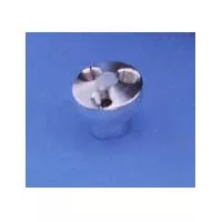 Three Way Manifold - 3/8 In NPTF Inlet - 1/4 In NPTF Outlet - 5/