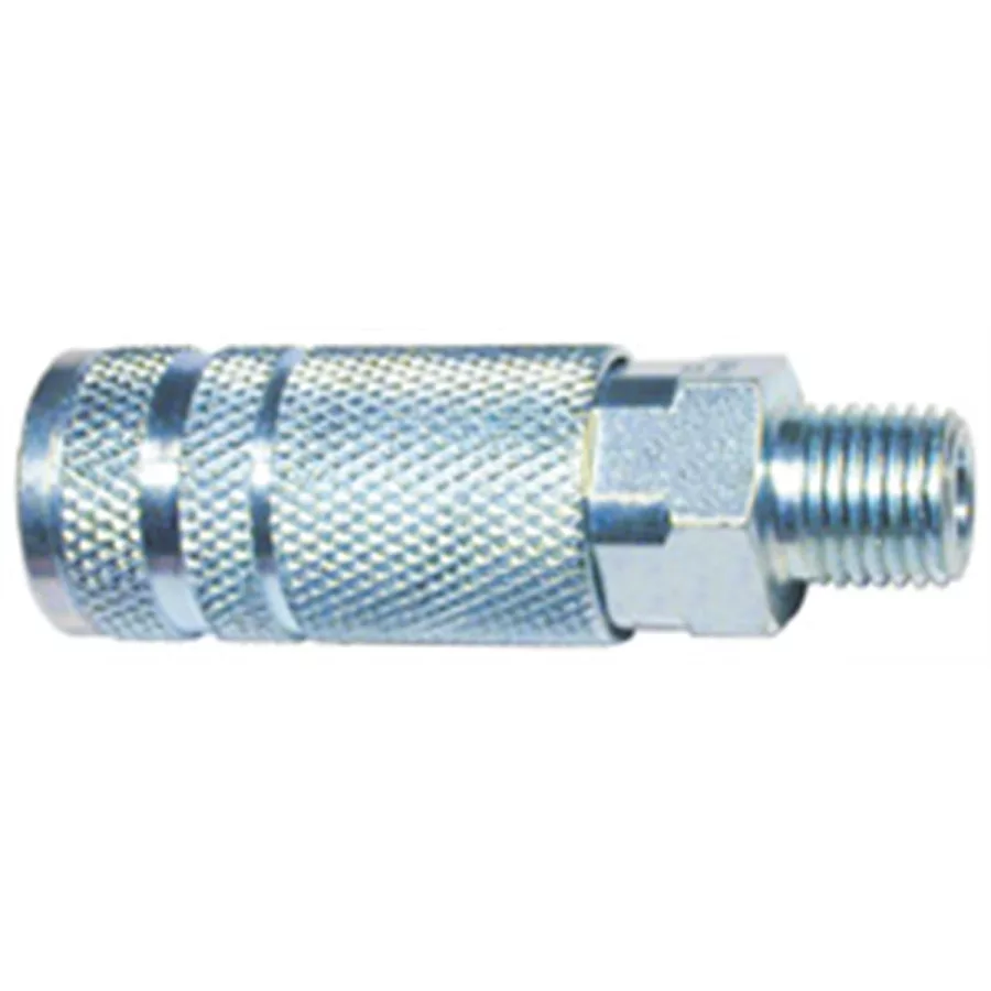 Male Thread Lincoln Long Nose Coupler - Type A - 1/4 In NPT (image for) Male Thread Lincoln Long Nose Coupler - Type A - 1/4 In NPT
