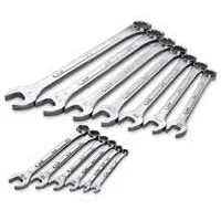 6 & 12 Pt Fractional Combination Wrench Set - 13-Pc