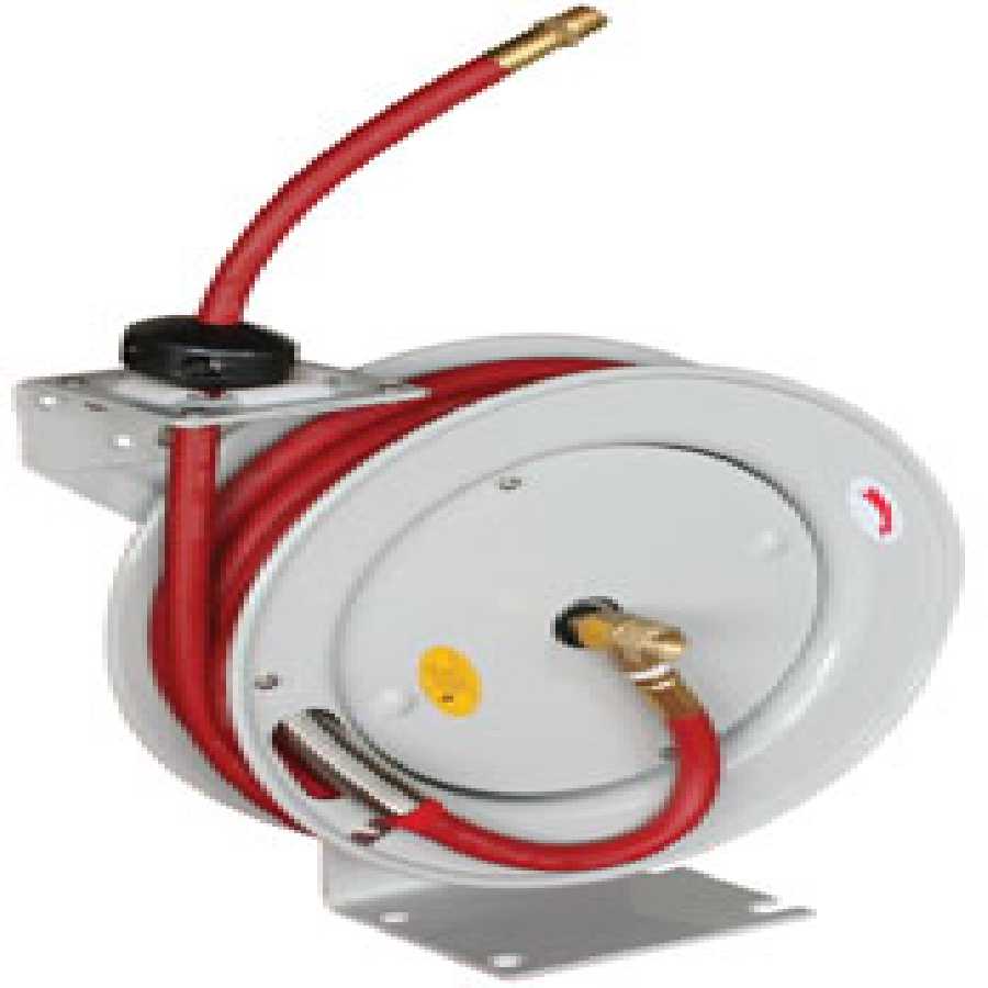 Nonconductive Air Hose Reel - 3/8 In x 50 Ft