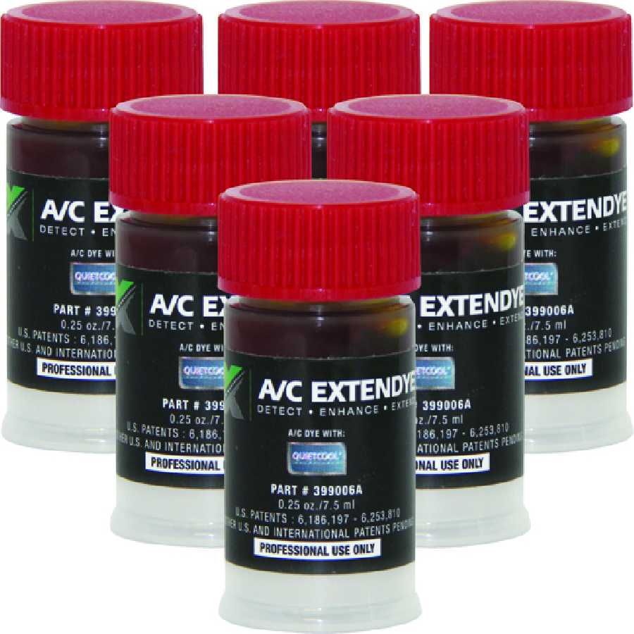 SpotGun Jr Universal A/C Dye 1/4 Oz Cartridges - 6/Pk