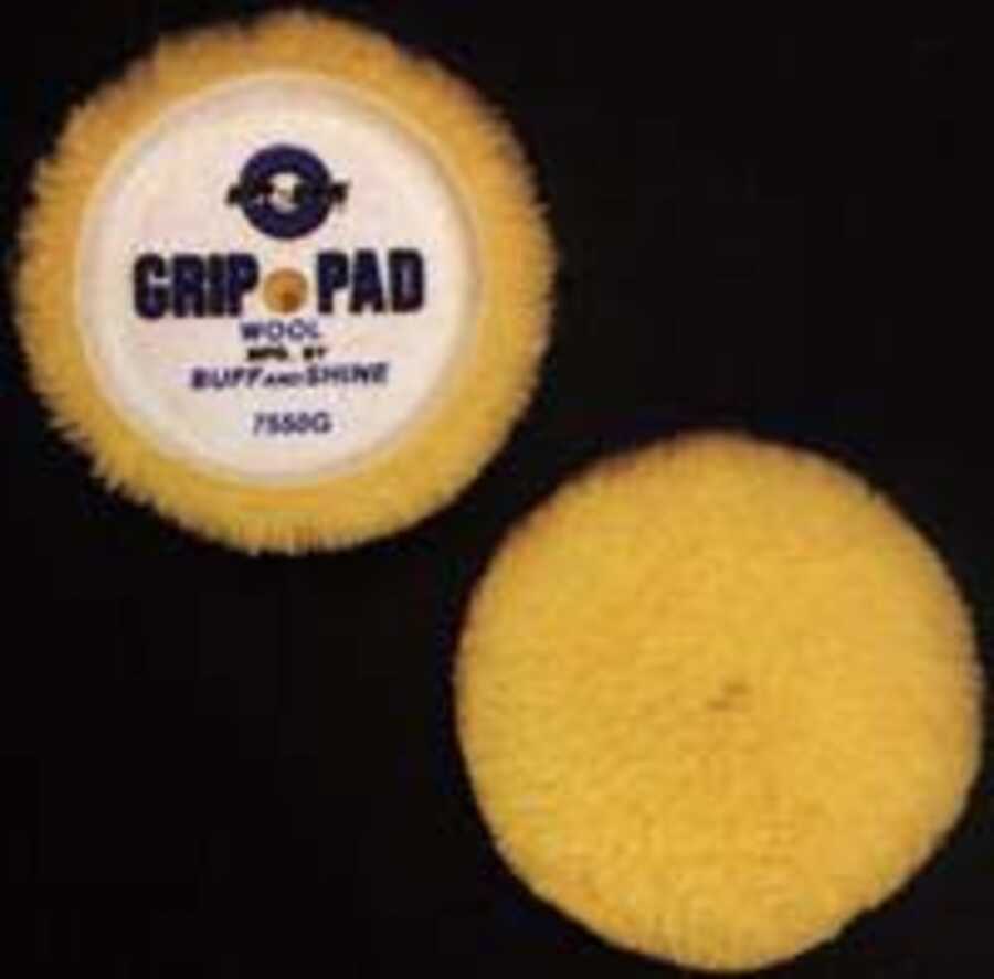 4 Ply Twist Grip Buffing Pad - 7 1/2 In