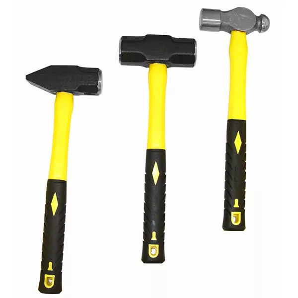Hammer Set - Ball Peen, Mini Sledge, & Cross Pee 3-Pc