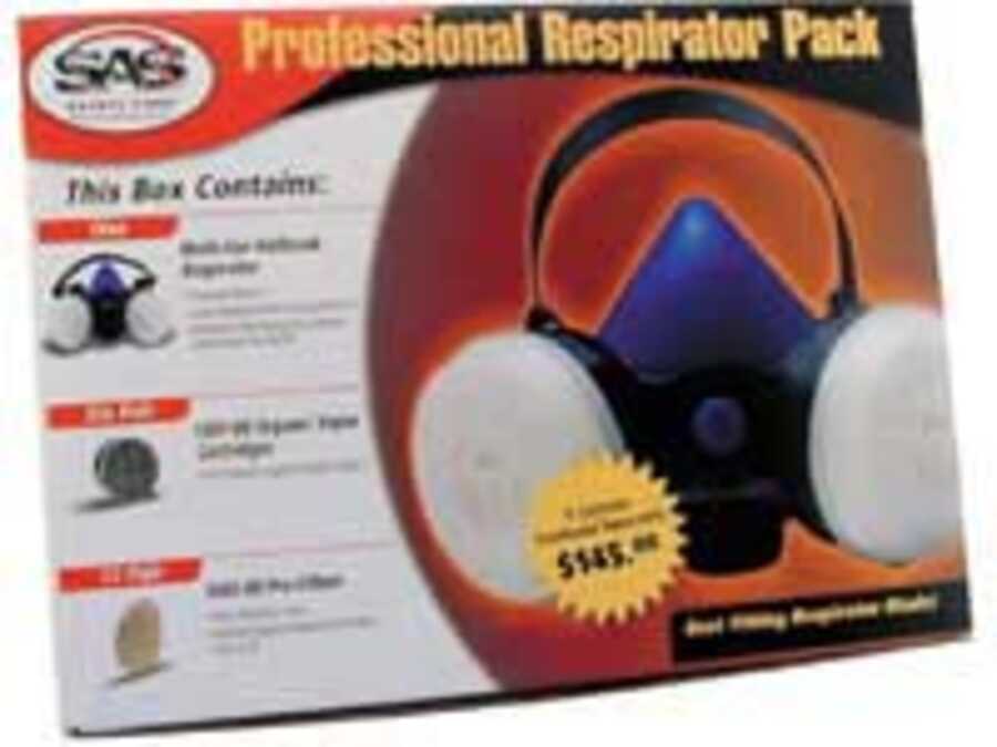 Respirator Professional Packs - Medium