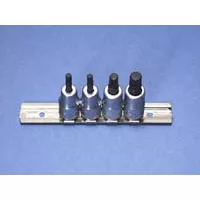 3/8 In Dr Tri-Square XZN Screwdriver-Socket Set - 4-Pc 3/8 In Dr Tri-Square XZN Screwdriver-Socket Set - 4-Pc