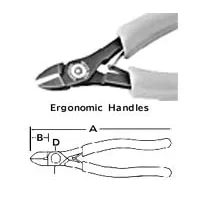 ERGO Super Diagonal Cutter - Oval Head - Bevel Edge