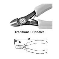 Super Diagonal Cutter - Taper Slim Head - Flush Edge