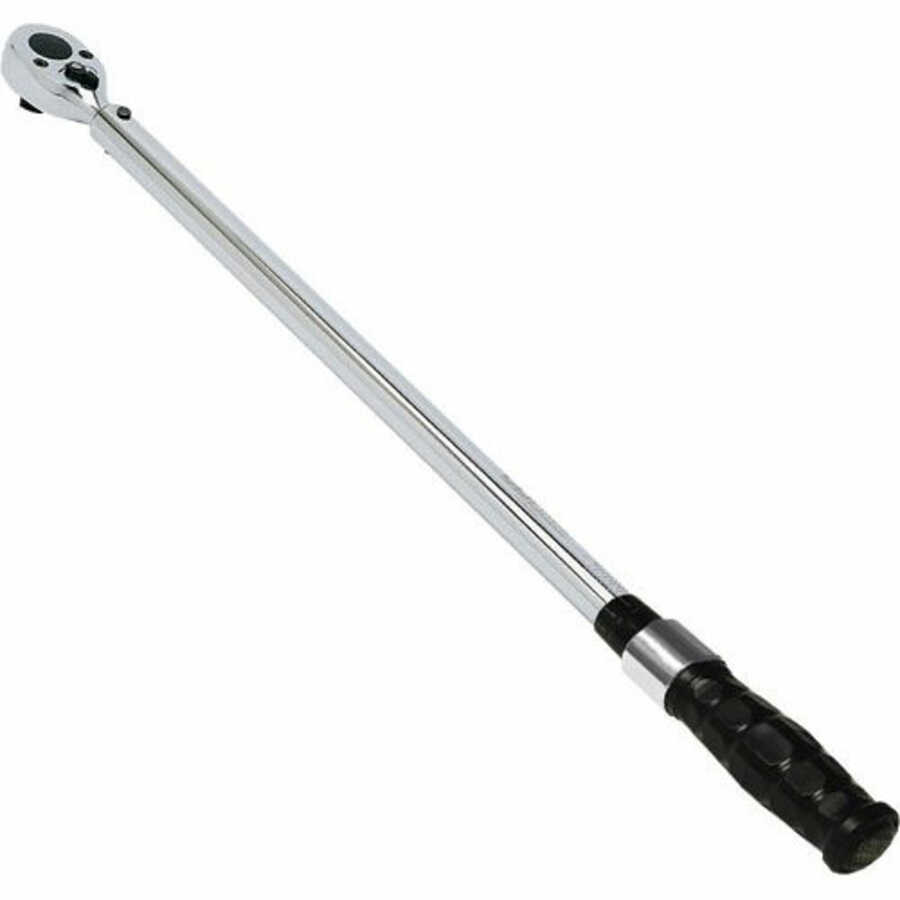 1/4 Inch Drive Torque Wrench - Ergonomic Micro Adjustable - Plas