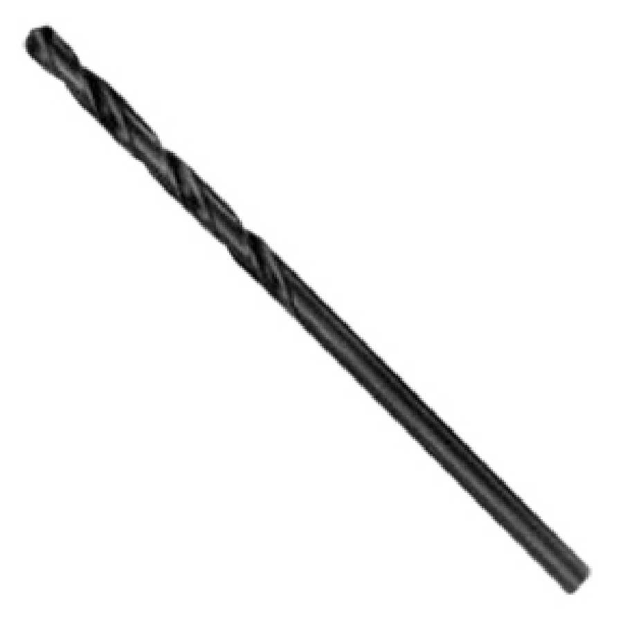 6 In L HSS Fractional Straight Shank Drill Bit - 1/4 In Dia