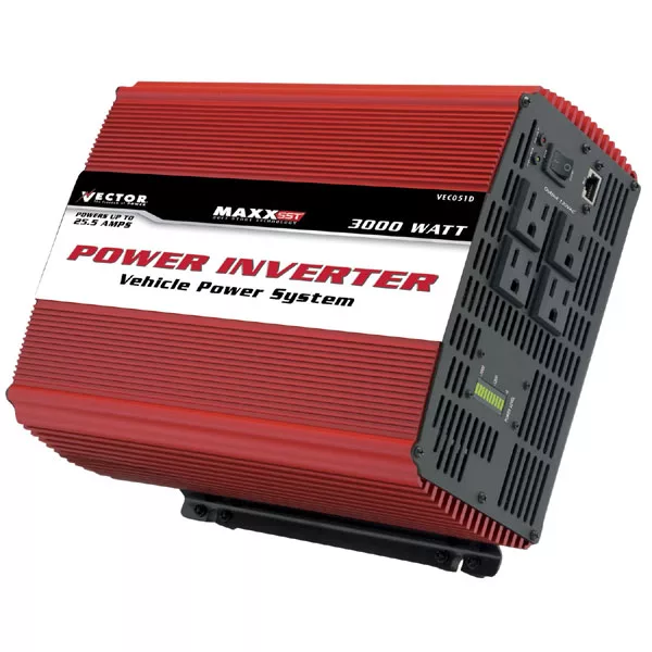 MAXX 3000 Watt Power Inverter - Powers Up To 26.1 Amps