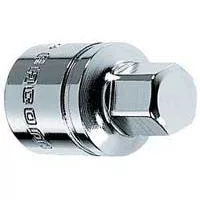 FACOM 3/8 In Dr Pipe Plug Socket - Male Hex 14mm
