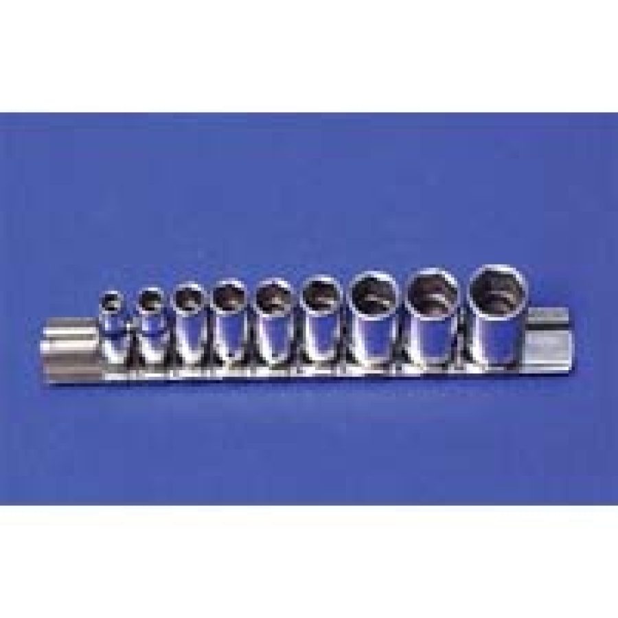 40/9 - 1/4 In Dr Metric Socket Set 5-13mm - 9-Pc