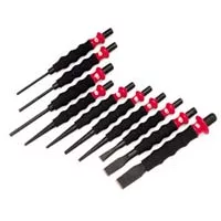 Facom Shock-Absorbing Punch and Chisel Set - 10-Pc