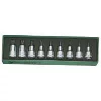 1/2 In Dr Torx Screwdriver Socket Set 54TXB/9 - 9-Pc