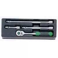 435QR/3 3/8 In Dr QuickRelease Ratchet Set - 4-Pc 435QR/3 3/8 In Dr QuickRelease Ratchet Set - 4-Pc