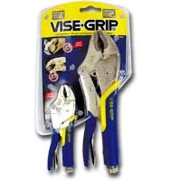 Locking Pliers Set w/ Soft Grip - 2-Pc