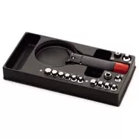 Facom Ratcheting Oil Filter Wrench Set Modular System - 15-Pc