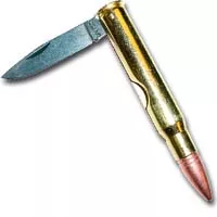 30-06 Bullet Knife
