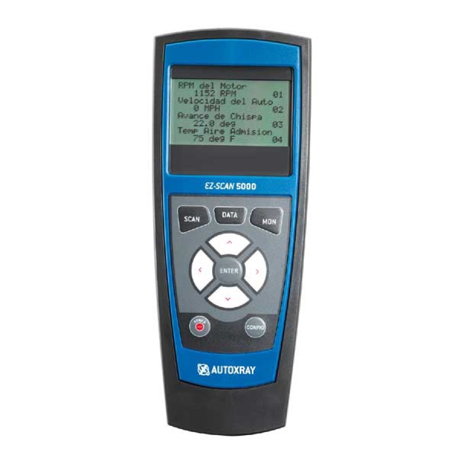 EZ-Scan 5000 Scan Tool - CANOBD Coverage - OBD I & OBD II