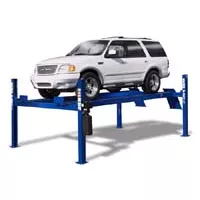 Four-Post Lift - Cable Design - 12,000 Lb - Space Saver