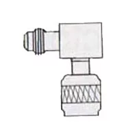 Fuel System Cleaner Adapter - 7/16-20 Thread Schrader Swiv