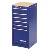 Traxx(R) 6-Drawer Side Cabinet - Blue