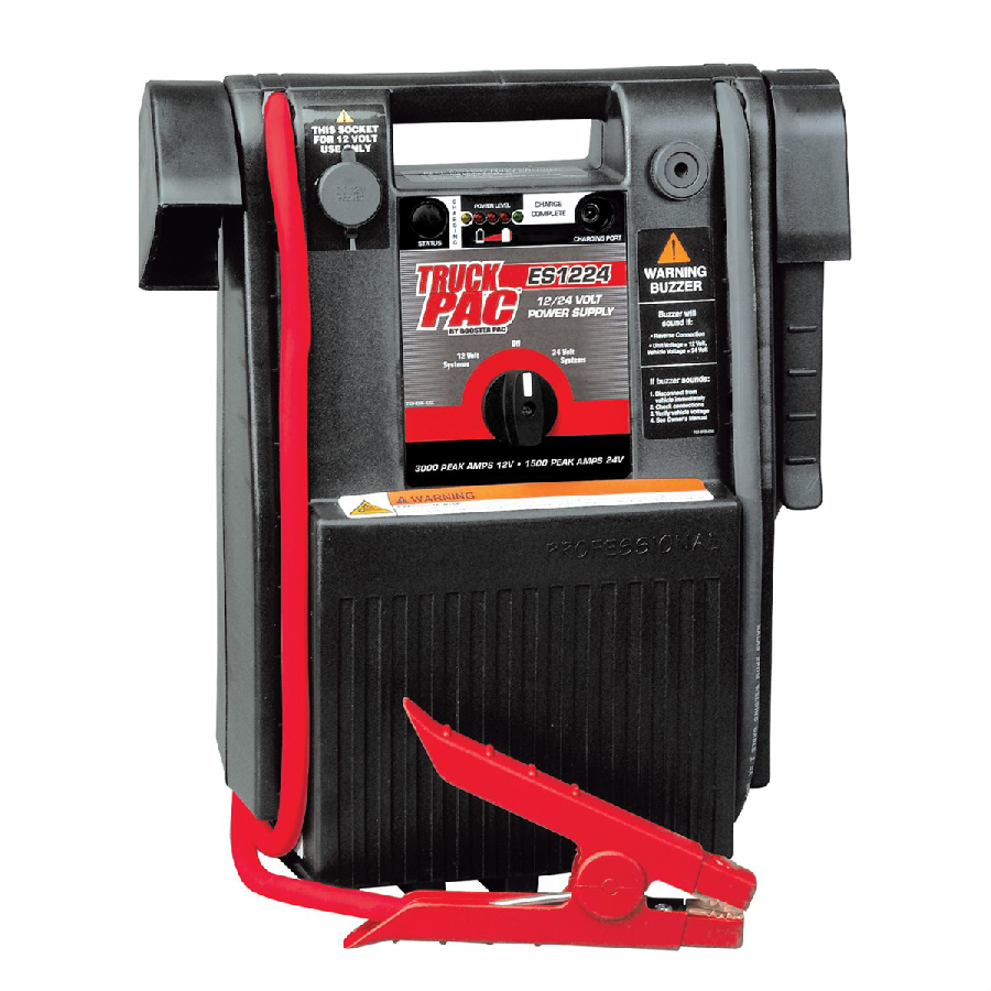 Truck PAC ES1224 12/24 Volt Heavy-Duty Jump Starter